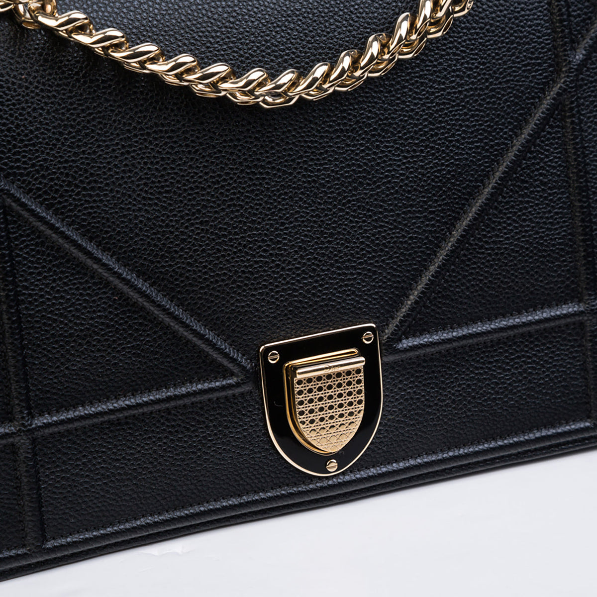 Dior Chain Leather Tote Bag Rovelle Bags