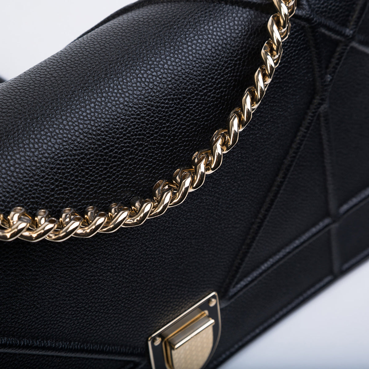 Dior Chain Leather Tote Bag Rovelle Bags