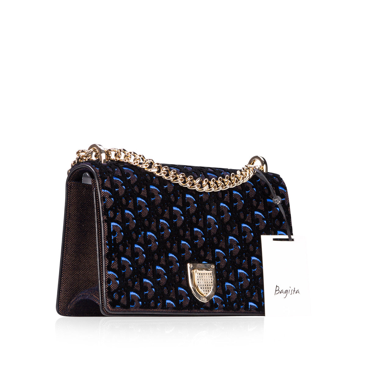 Dior Monogram Chain Canvas Tote Bag Rovelle Bags
