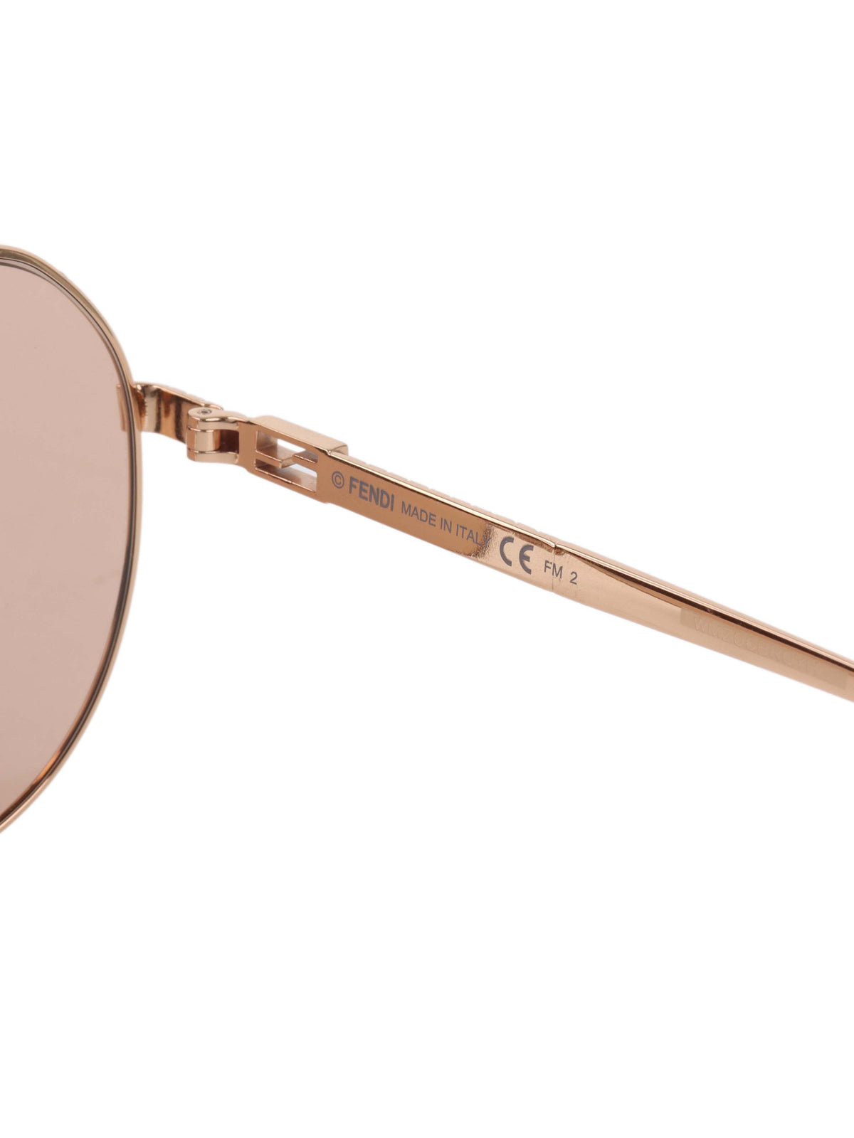 Fendi Rose Gold Frame Sunglasses. Rovelle Bags