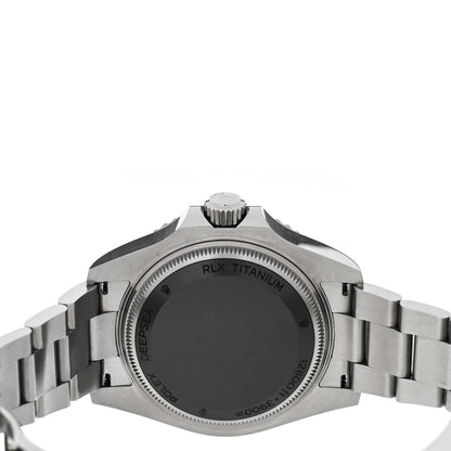 Stainless Steel 44mm Oyster Perpetual Date Sea-Dweller Deepsea Watch Intense Black 136660