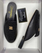 Chanel CC Mules 鈥� Leather Half Shoes