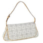 Luxury CELINE Sulky Shoulder Bag PVC Leather Gray 60029