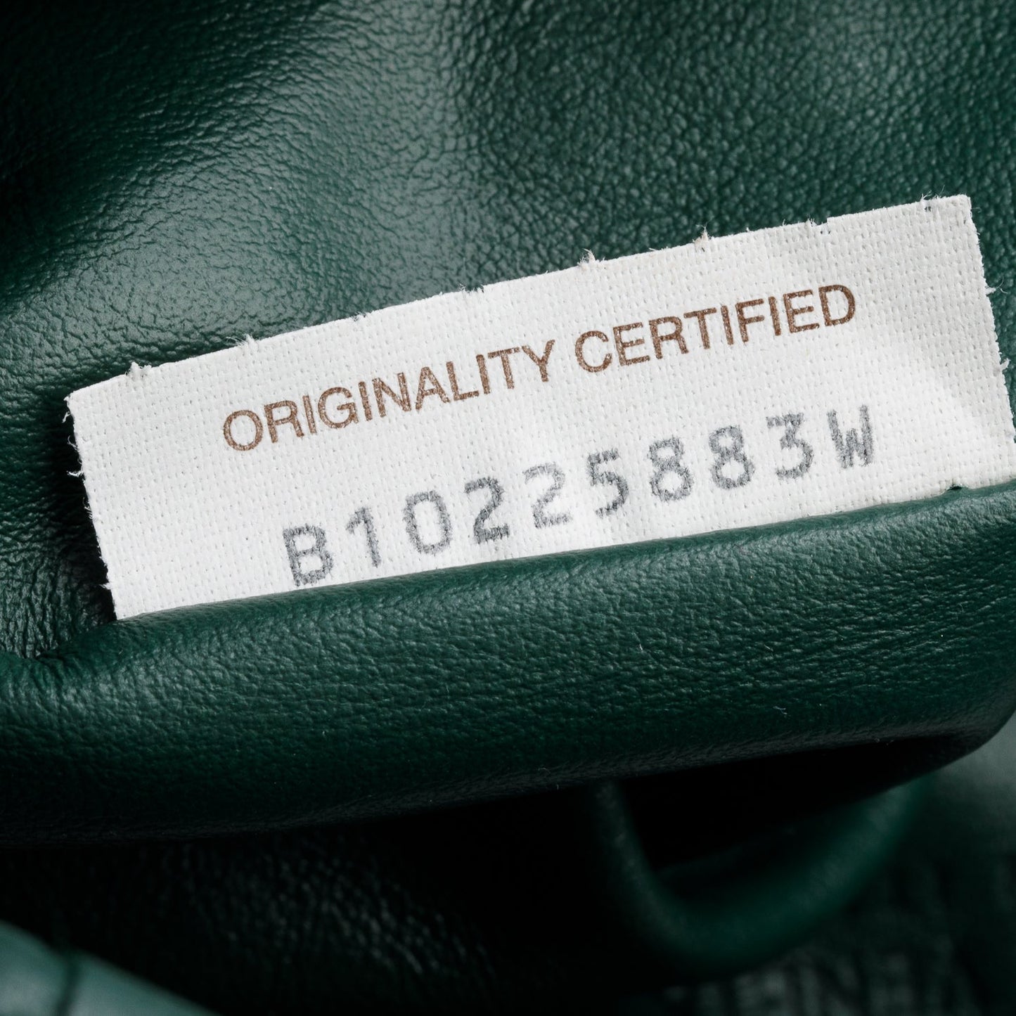 Bottega Veneta Green Intrecciato Leather Mini Jodie Bag