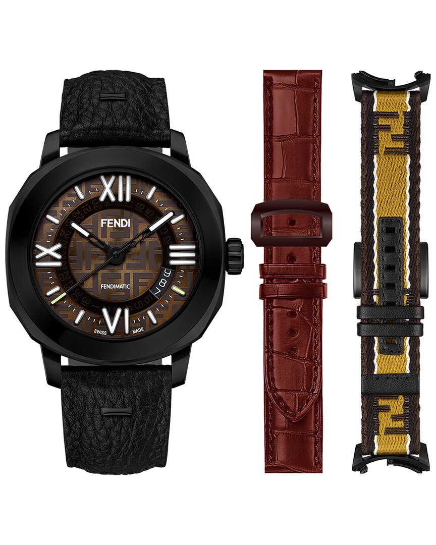 Fendi Men's Selleria Watch Rovelle Bags
