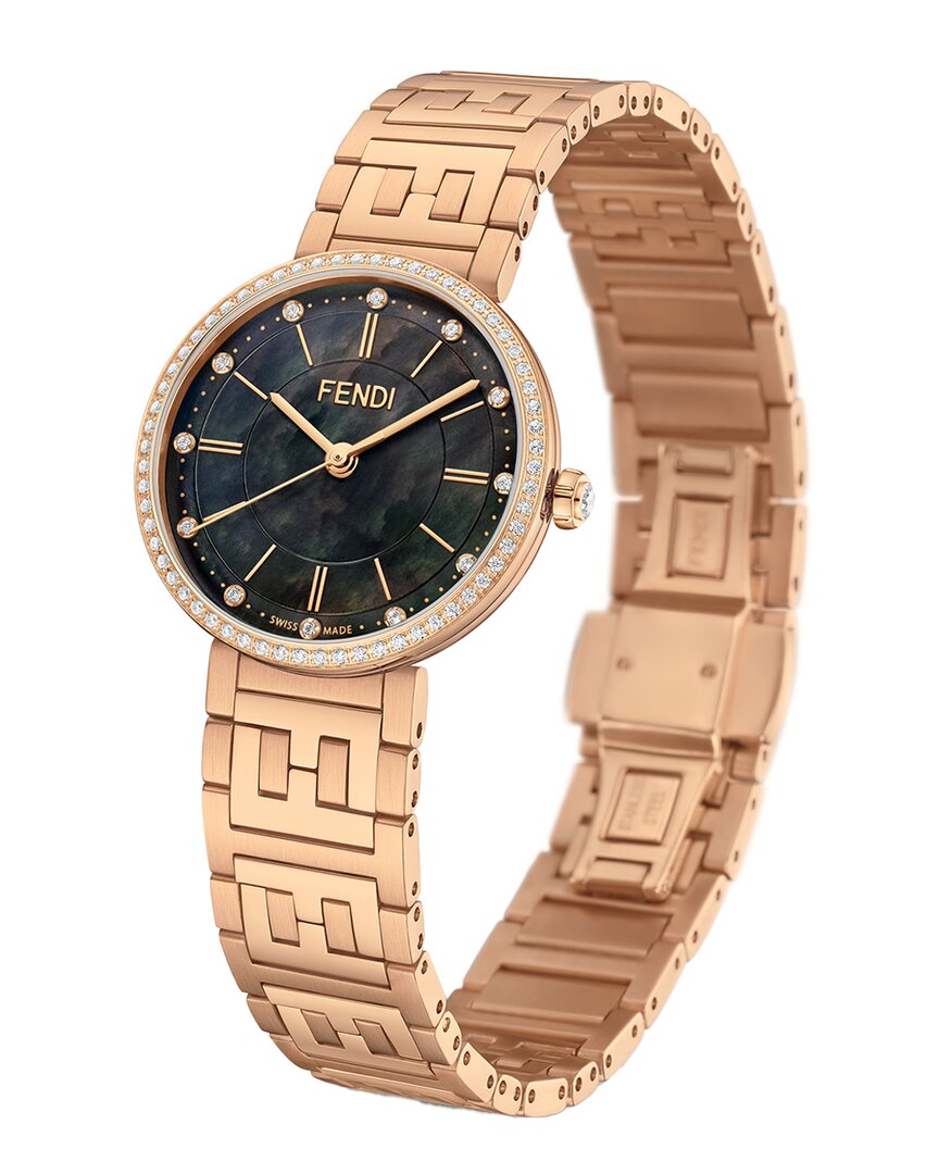 Fendi Women's Diamond Watch Rovelle Bags