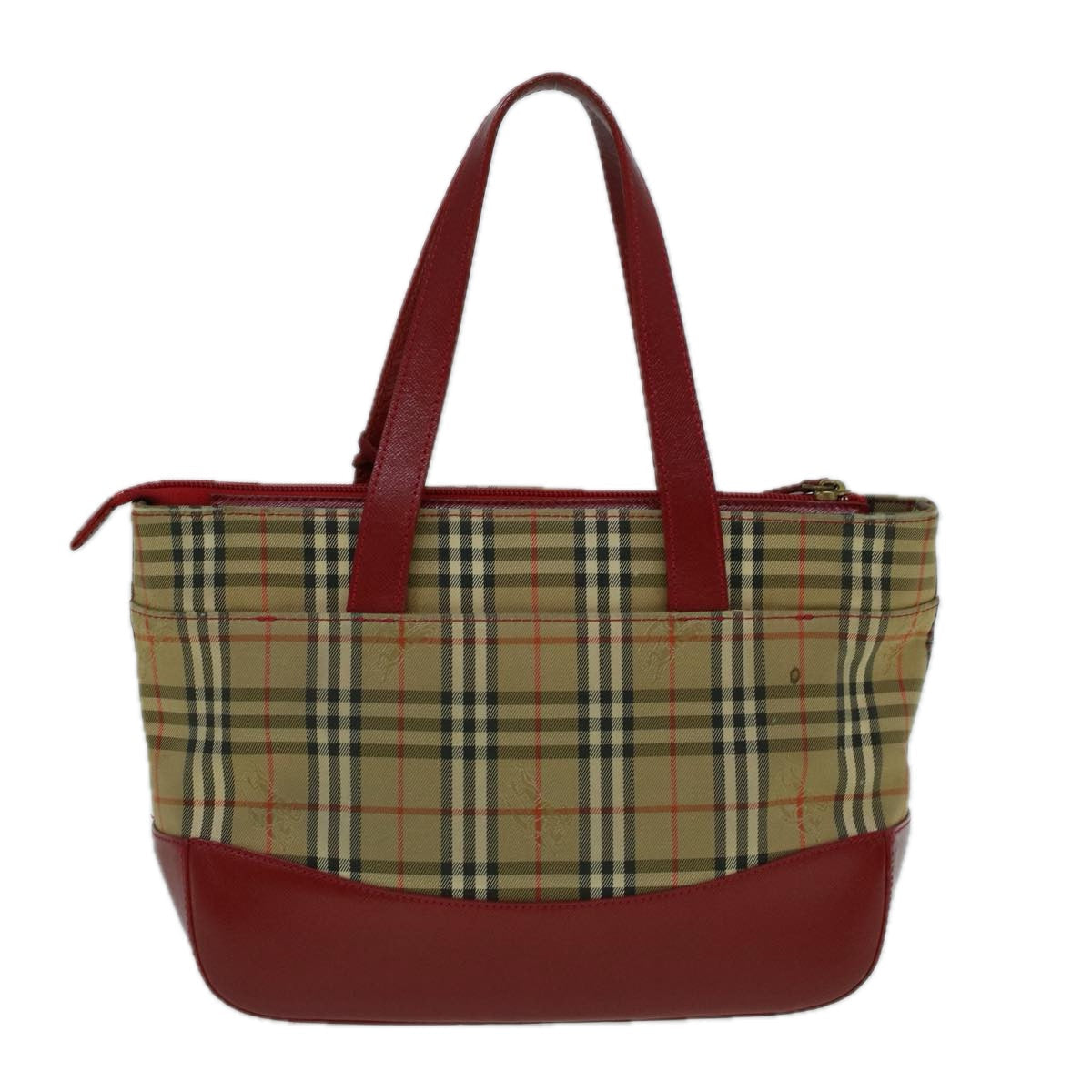 Burberry Nova Auth Canvas Beige Handbag Style 18