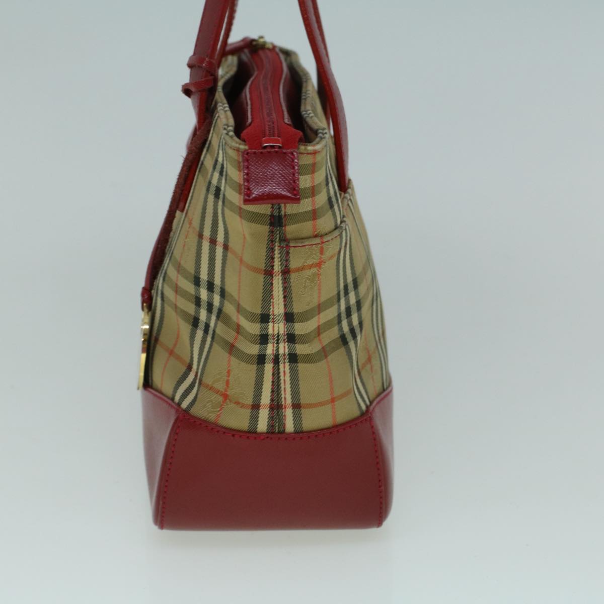 Burberry Nova Auth Canvas Beige Handbag Style 18