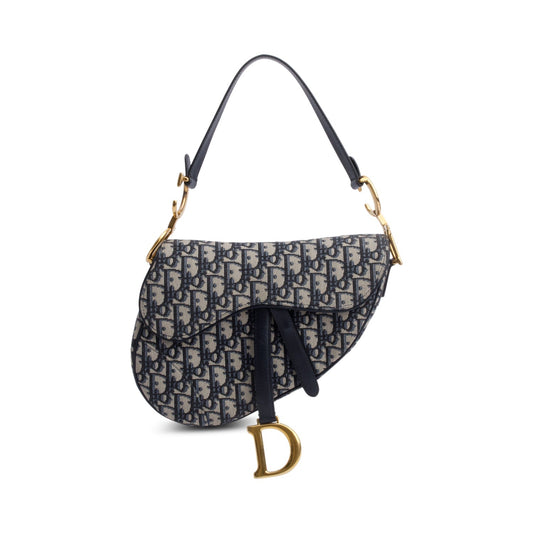 Christian Dior Oblique Medium Saddle Bag Rovelle Bags