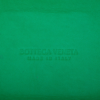 Bottega Veneta Green Maxi Intrecciato Leather Small Arco Tote