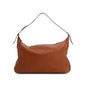 Celine 2023 Brown Supple Calfskin Leather Large Romy Hobo Bag