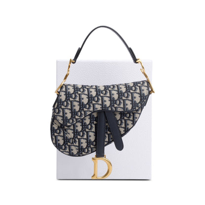 Christian Dior Oblique Mini Saddle Bag Rovelle Bags