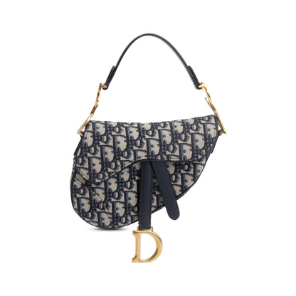 Christian Dior Oblique Mini Saddle Bag Rovelle Bags