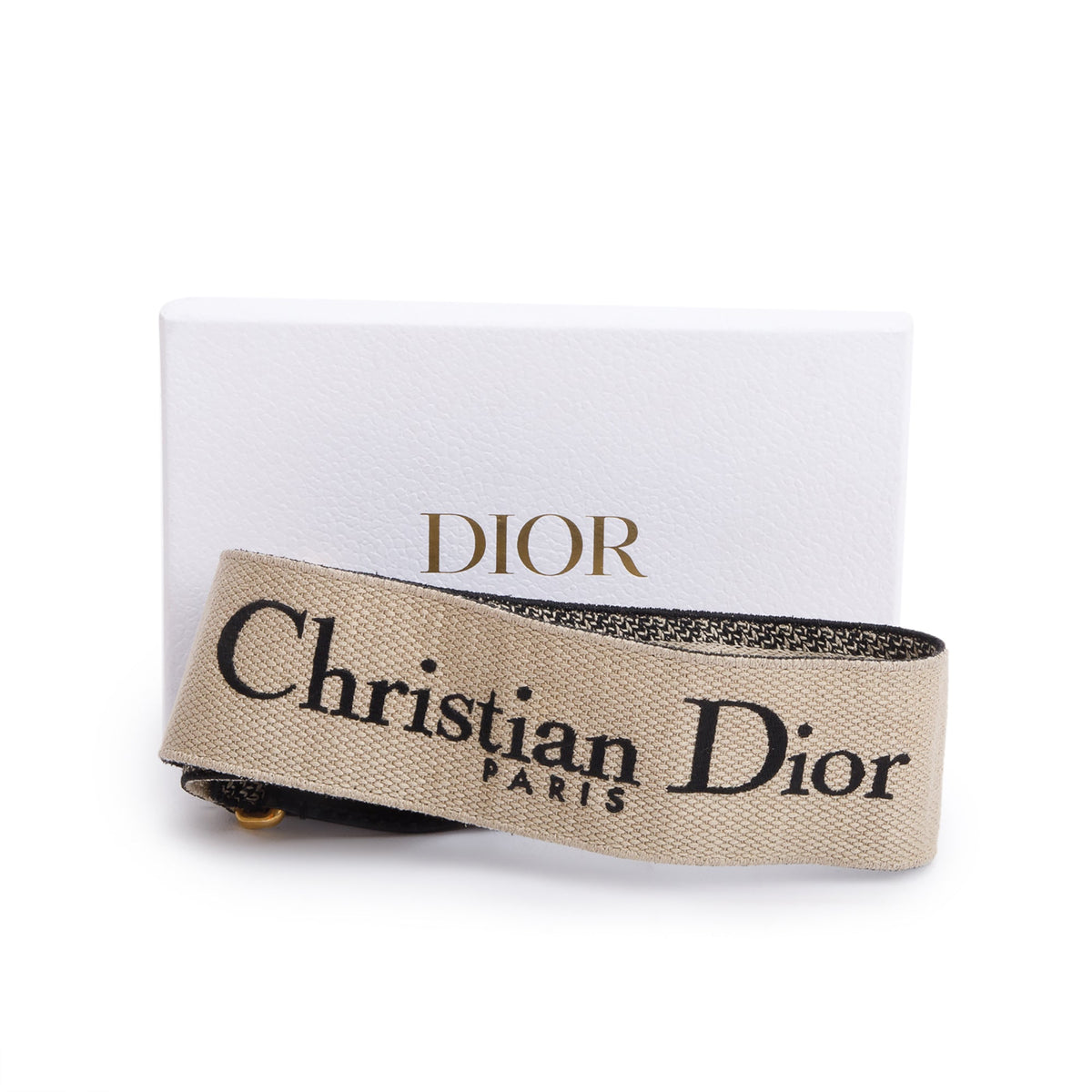 Christian Dior Navy/Beige Embroidered Woven Shoulder Strap Rovelle Bags