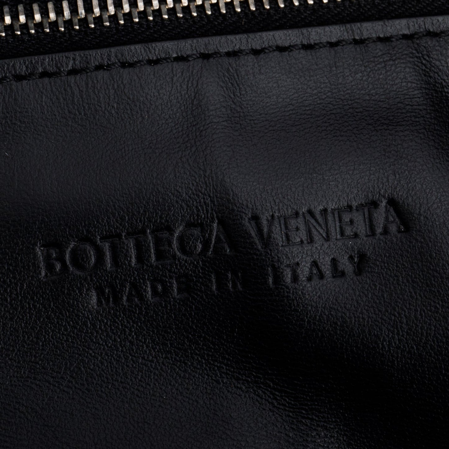 Bottega Veneta 2026 Black Intrecciato Leather Small Jodie Bag