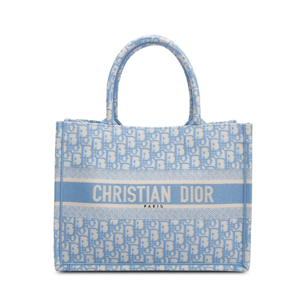 Christian Dior 2021 Blue Oblique Medium Book Tote Rovelle Bags