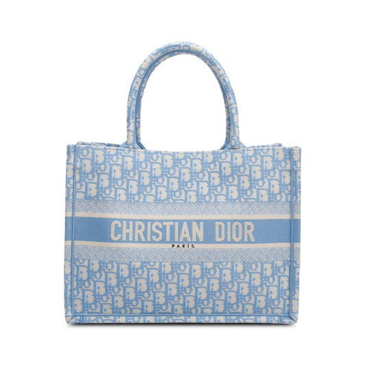 Christian Dior 2021 Blue Oblique Medium Book Tote Rovelle Bags