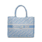 Christian Dior 2021 Blue Oblique Medium Book Tote Rovelle Bags