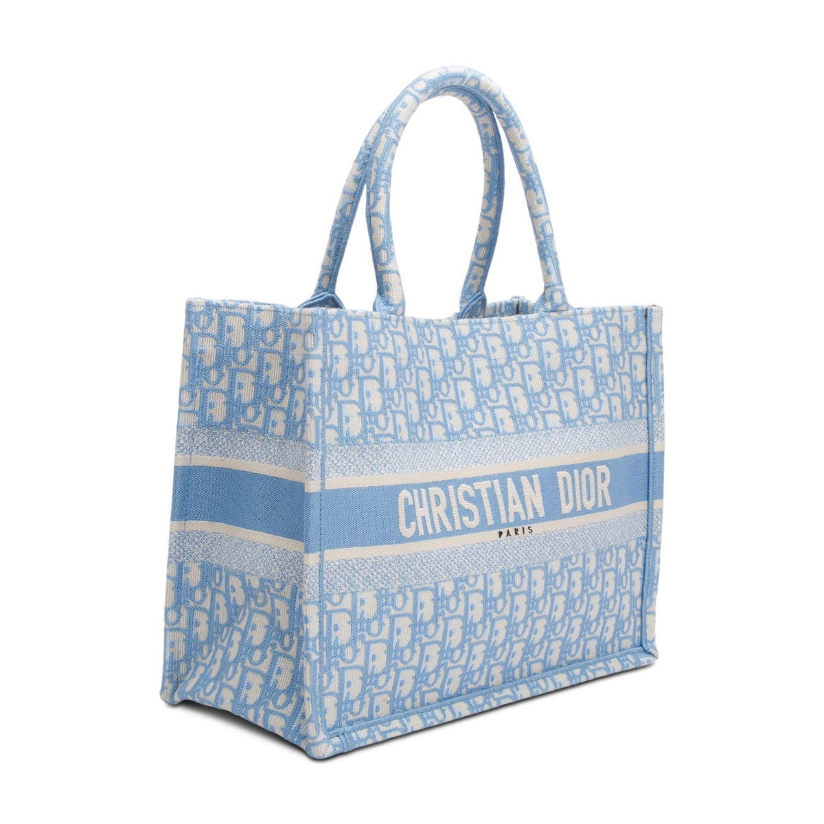 Christian Dior 2021 Blue Oblique Medium Book Tote Rovelle Bags
