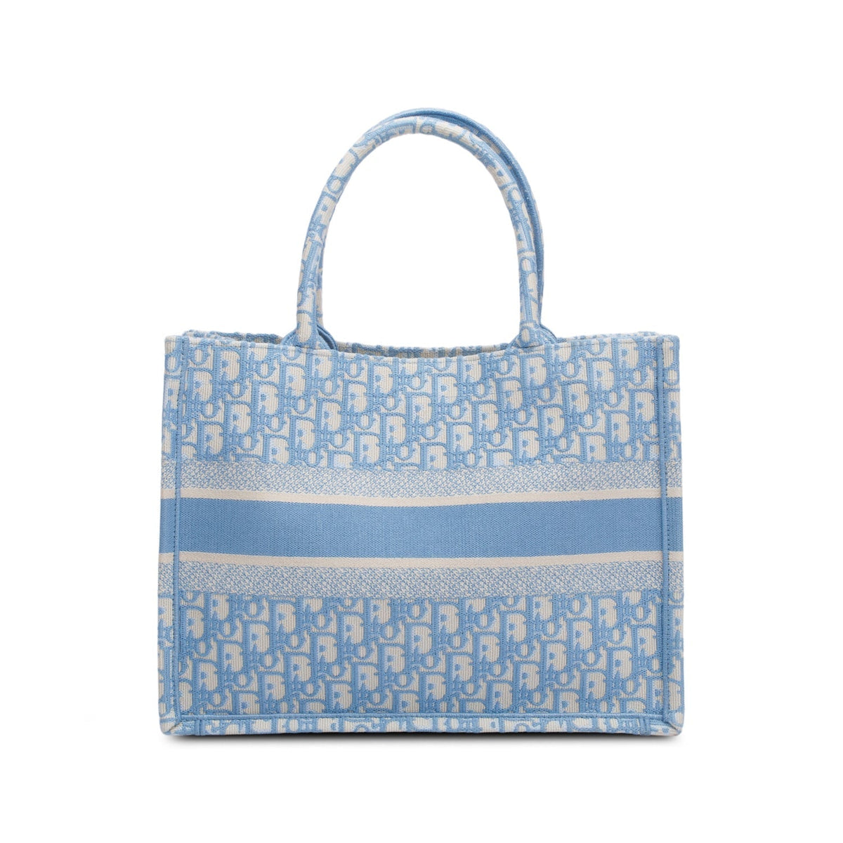 Christian Dior 2021 Blue Oblique Medium Book Tote Rovelle Bags