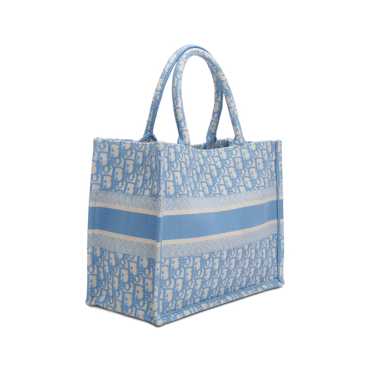 Christian Dior 2021 Blue Oblique Medium Book Tote Rovelle Bags