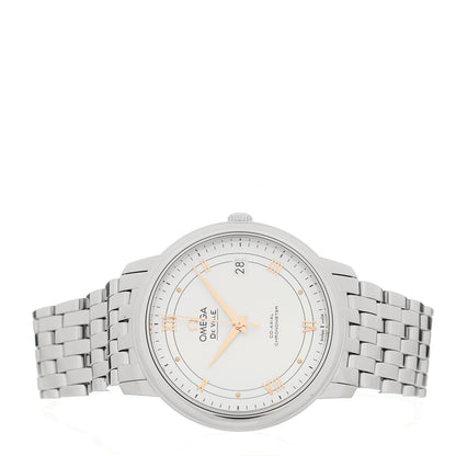 Stainless Steel 36mm De Ville Prestige Co-Axial Automatic Watch Silver 424.10.37.20.02.002