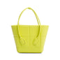 Bottega Veneta Kiwi Rubber Mini Arco Tote