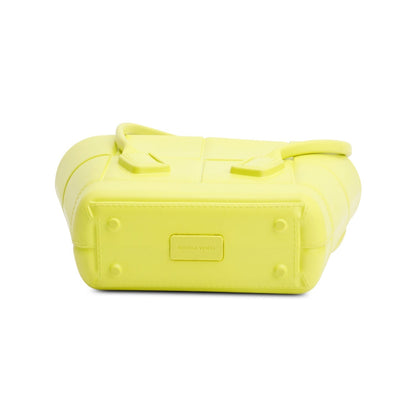 Bottega Veneta Kiwi Rubber Mini Arco Tote