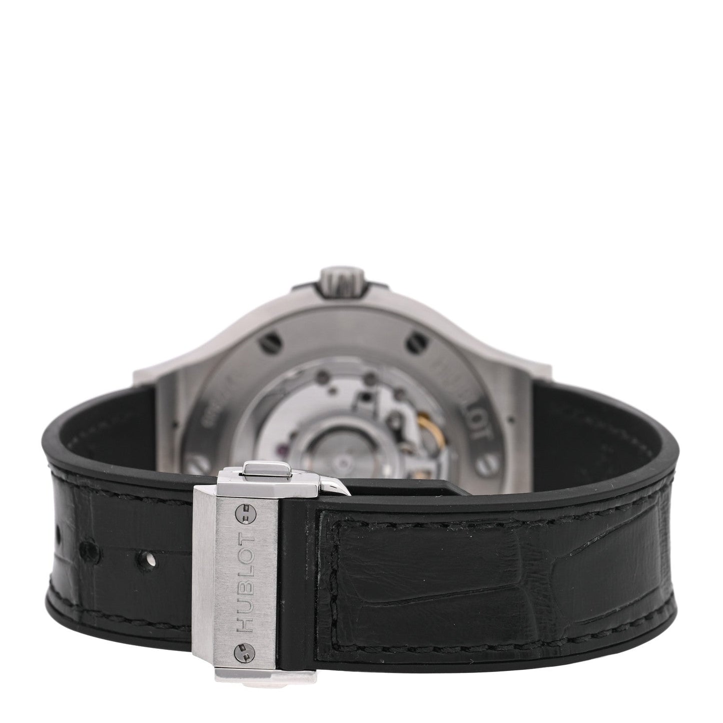 Titanium Alligator 38mm Classic Fusion Automatic Watch Black 565.NX.1171.LR