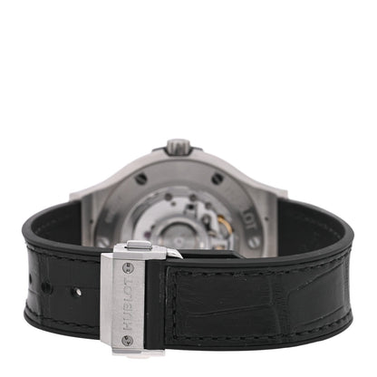 Titanium Alligator 38mm Classic Fusion Automatic Watch Black 565.NX.1171.LR
