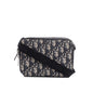 Christion Dior 2020 Oblique Jacquard Zipped Pouch Crossbody Rovelle Bags