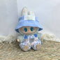 [Baby + Baby Clothes] First and second generation keychain Labubu clothes pendant Labubu baby clothes big brand set two-piece set cute