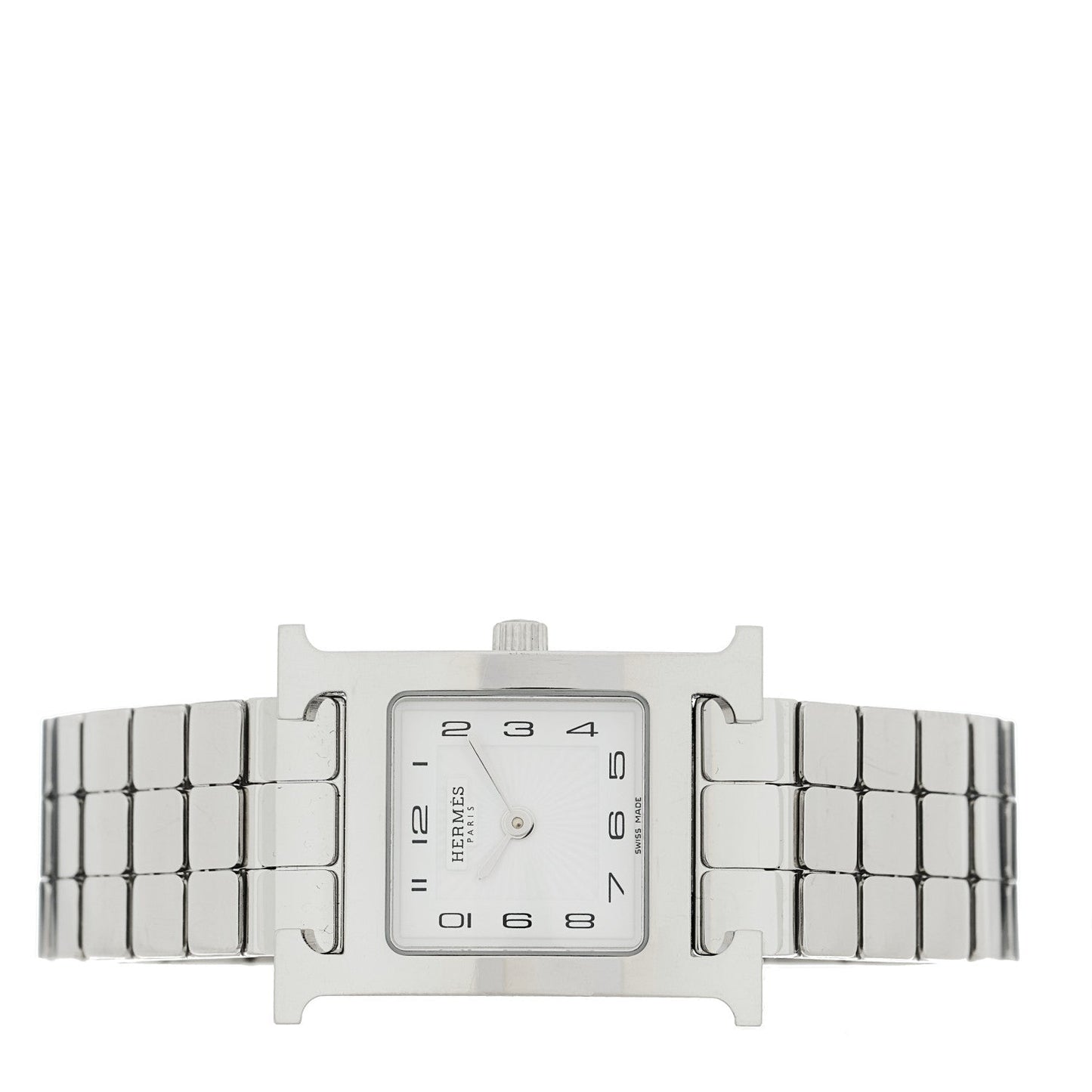 Stainless Steel 21mm Heure H Hour Quartz Watch