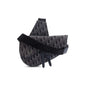 Christian Dior Black Oblique Jacquard Saddle Bag Rovelle Bags