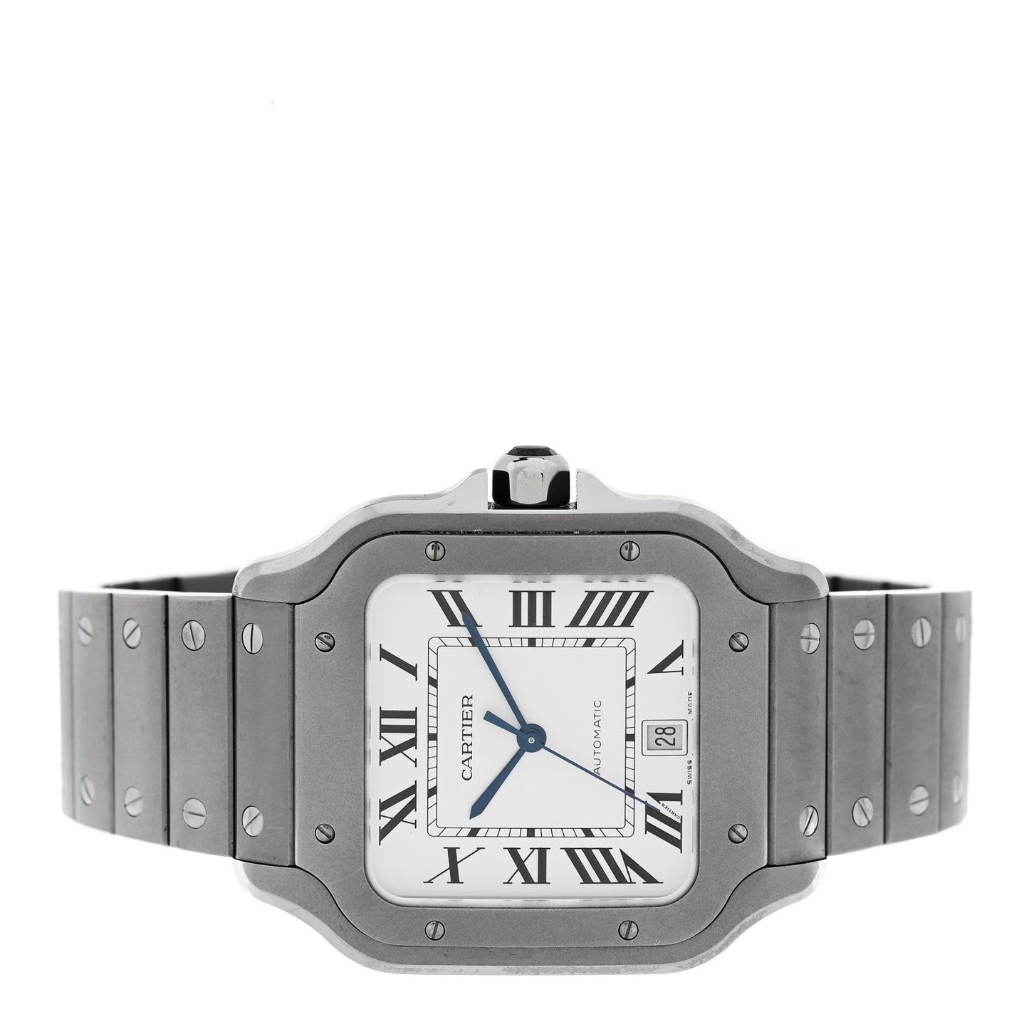 Titanium 39.8mm Santos De Cartier Automatic Watch