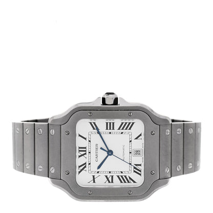 Titanium 39.8mm Santos De Cartier Automatic Watch