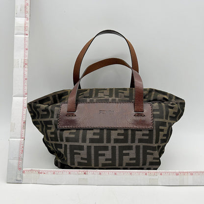 Fendi Zucca FF Top Handle Bag - Brown Handle Bags, Handbags fe8814vf Rovelle Bags