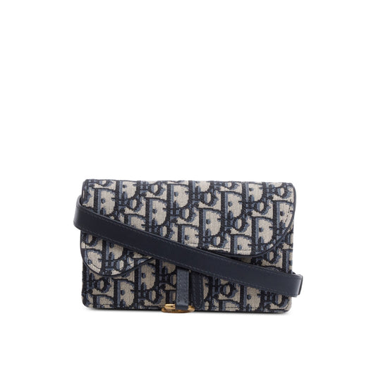 Christian Dior 2020 Oblique Saddle Belt Pouch Rovelle Bags