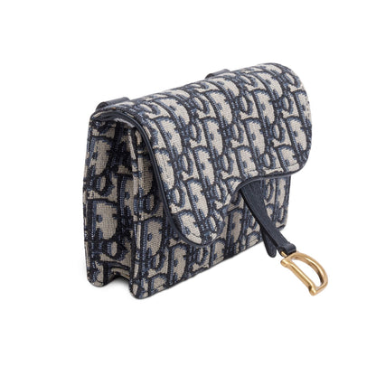 Christian Dior 2020 Oblique Saddle Belt Pouch Rovelle Bags