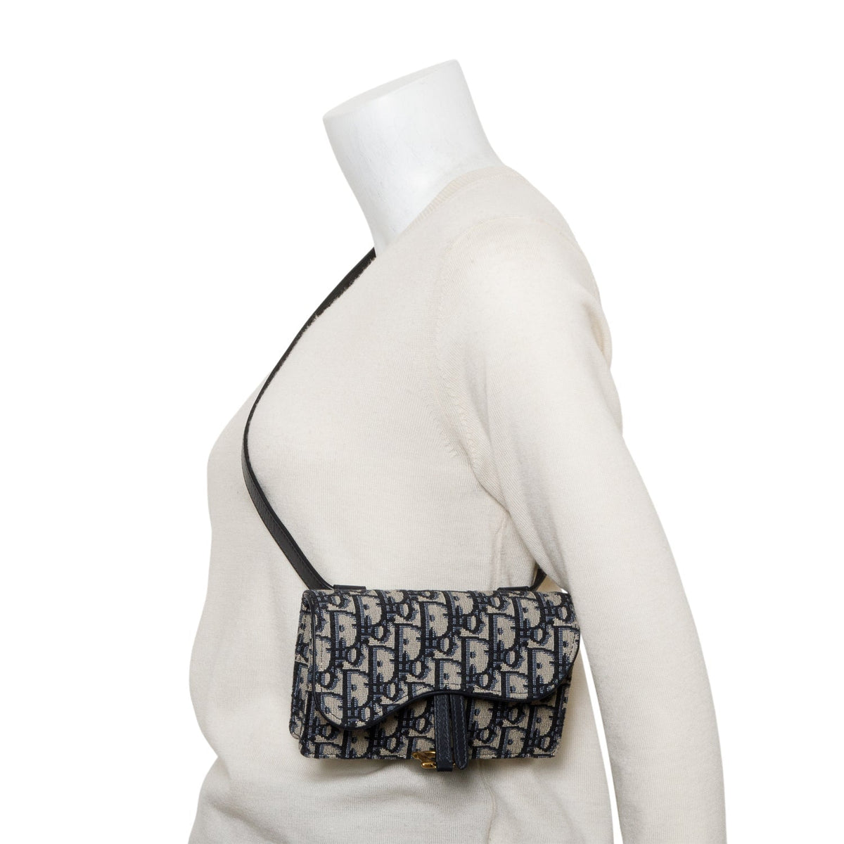 Christian Dior 2020 Oblique Saddle Belt Pouch Rovelle Bags