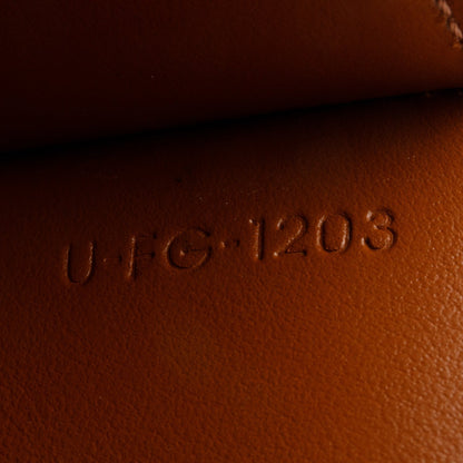 Celine 2023 Brown Triomphe Canvas Compact Wallet