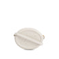 Celine 2021 White Smooth Calfskin Leather Mini Cuir Triomphe Oval Crossbody Bag