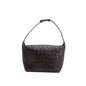 Bottega Veneta Brown Intrecciato Leather Mini Wallace Bag