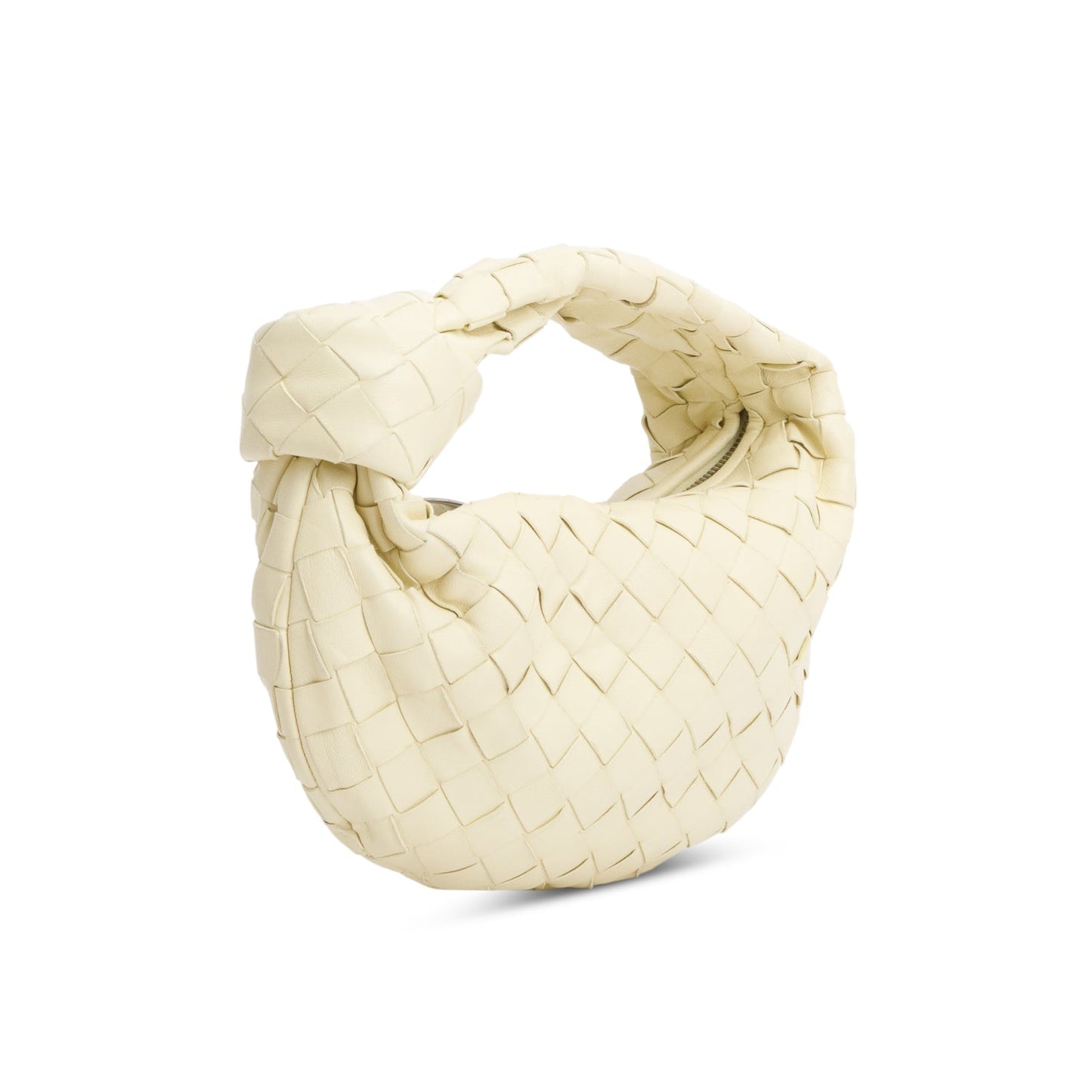 Bottega Veneta Yellow Intrecciato Leather Mini Jodie Bag