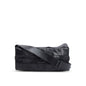 Bottega Veneta Black Paper Intrecciato The Stretch Cassette Bag