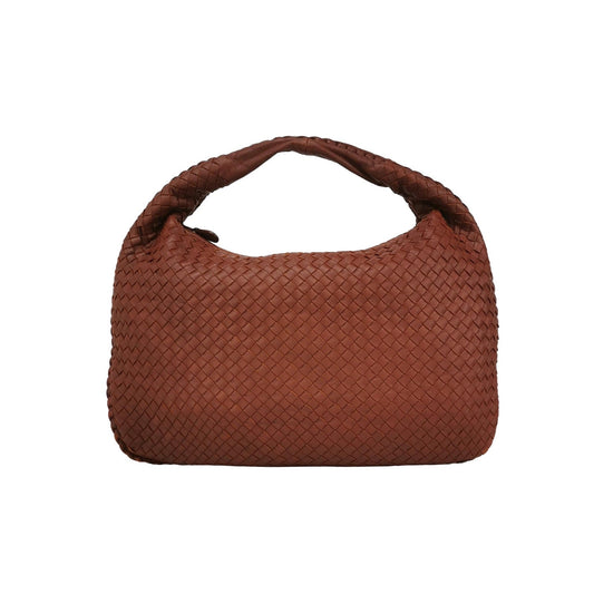 Bottega Veneta Hobo Bag Lambskin leather Brick Red 47cm