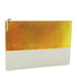 Luxury CELINE Clutch Bag Leather Cream 63559