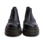 Bottega Veneta Black Leather Lug Chelsea Ankle Boots, Men's Size 45