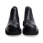 Bottega Veneta Black Leather Lug Chelsea Ankle Boots, Men's Size 44