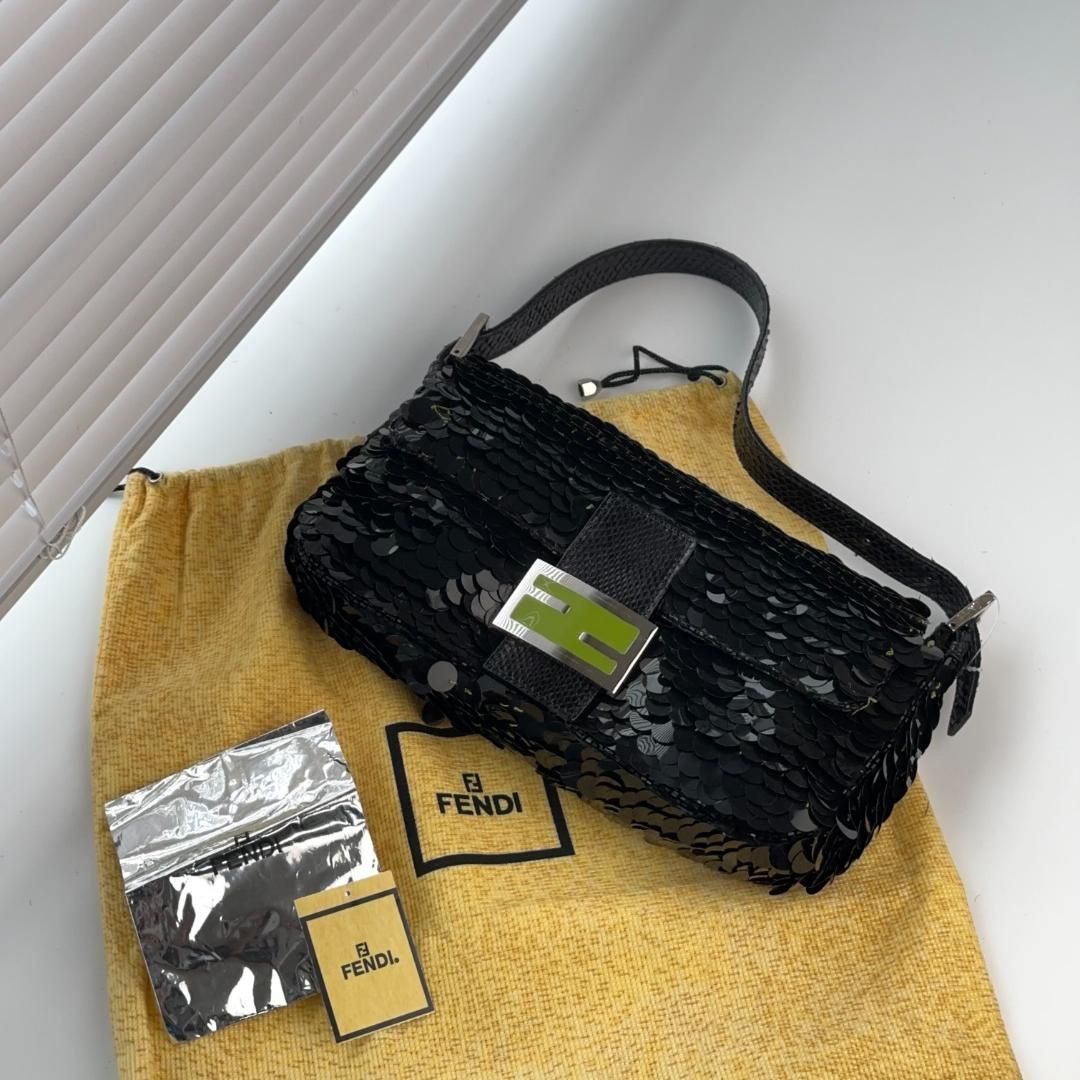 Fendi Baguette Shoulder Bag - Brown Shoulder Bags, Handbags MR16042025551980 Rovelle Bags